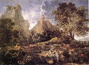 Nicolas Poussin Landscape with Polyphemus oil painting artist